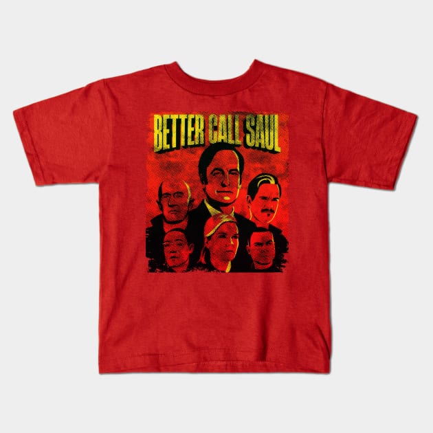 Better Call Saul Kids T-Shirt by tepe4su